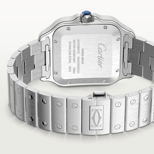 Cartier Santos de Cartier Large Automatic 40 mm Stainless Steel Maison Birks